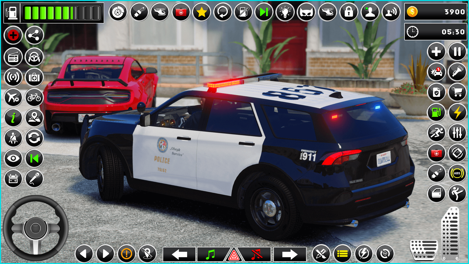 اسکرین شات 3 بازی City Police Cop Car Driving 3D