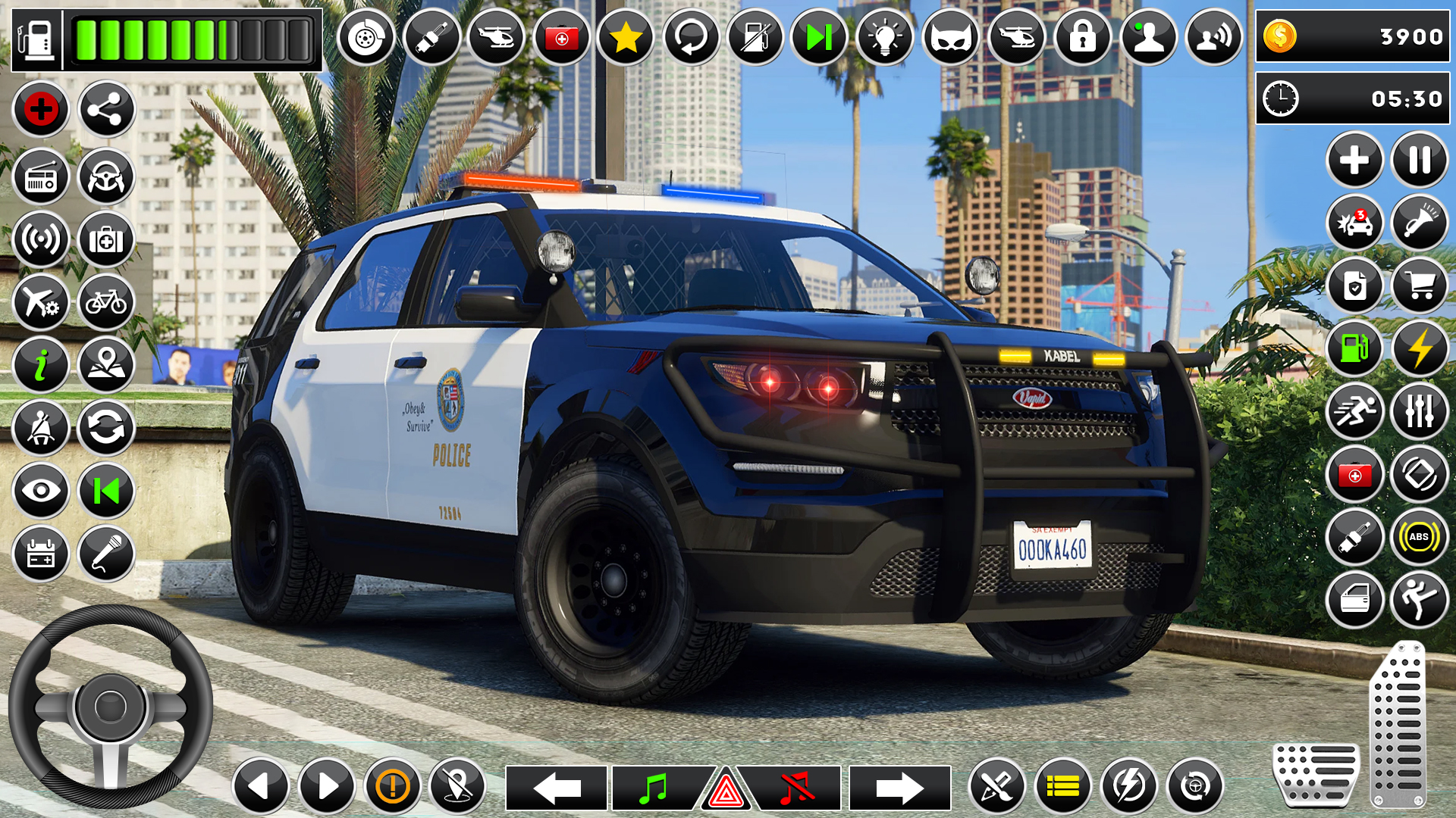 اسکرین شات 1 بازی City Police Cop Car Driving 3D
