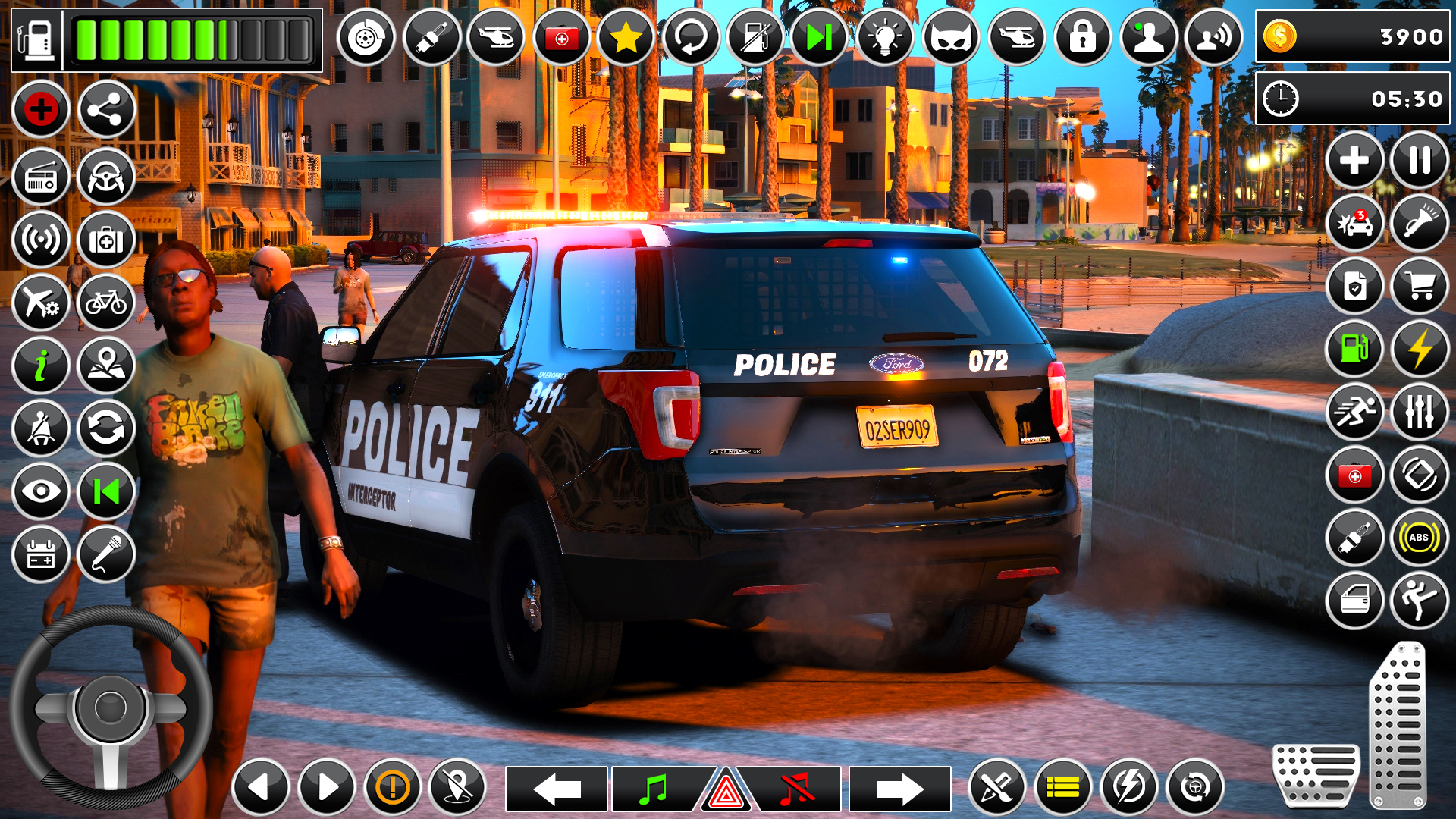 اسکرین شات 2 بازی City Police Cop Car Driving 3D