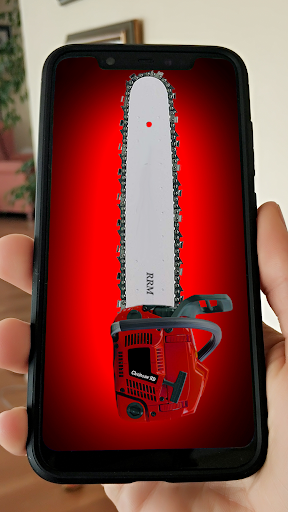 اسکرین شات 1 برنامه Chainsaw Prank