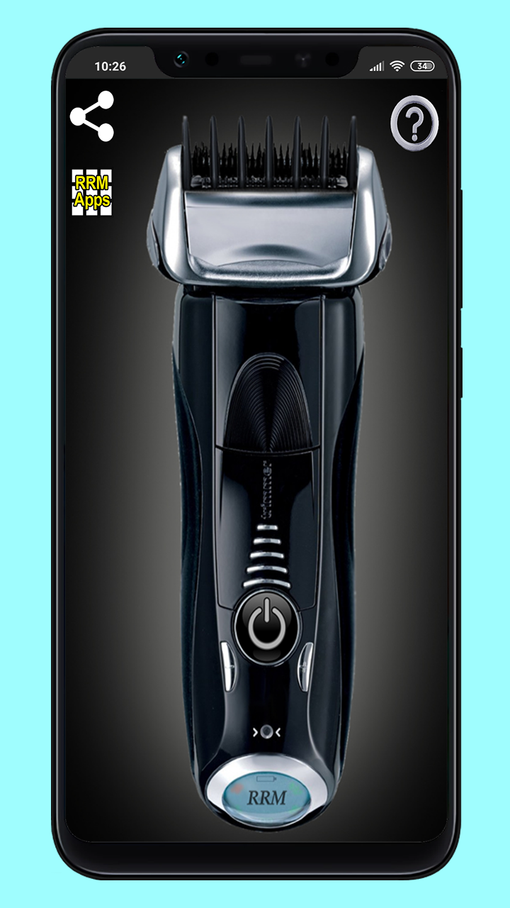 اسکرین شات 4 برنامه Razor Prank (Hair Trimmer Joke