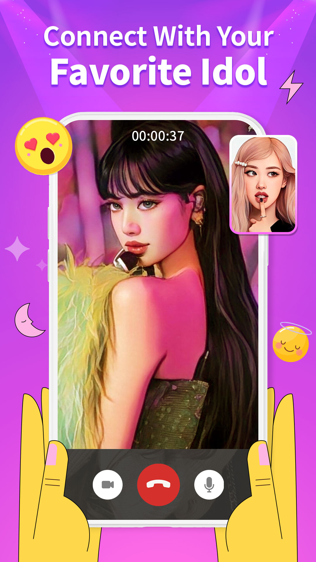 اسکرین شات 5 بازی Prank App: Fake video & chat