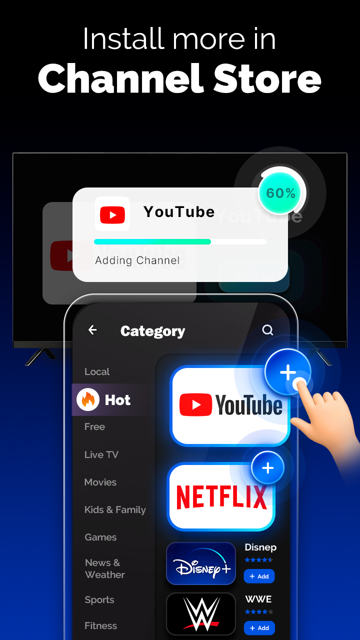 اسکرین شات 3 برنامه TV Remote Control for TV