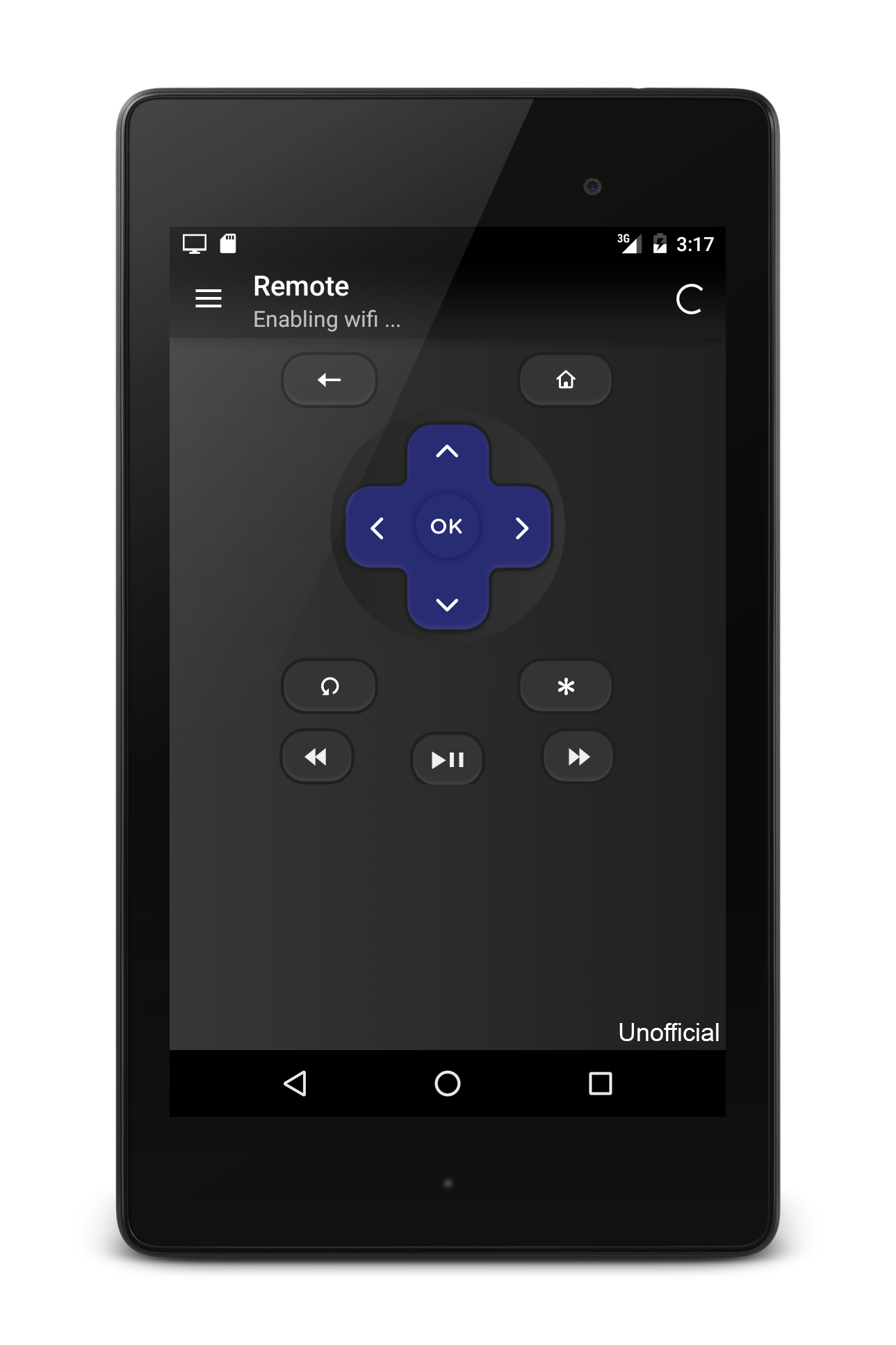 اسکرین شات 3 برنامه Remote for Roku