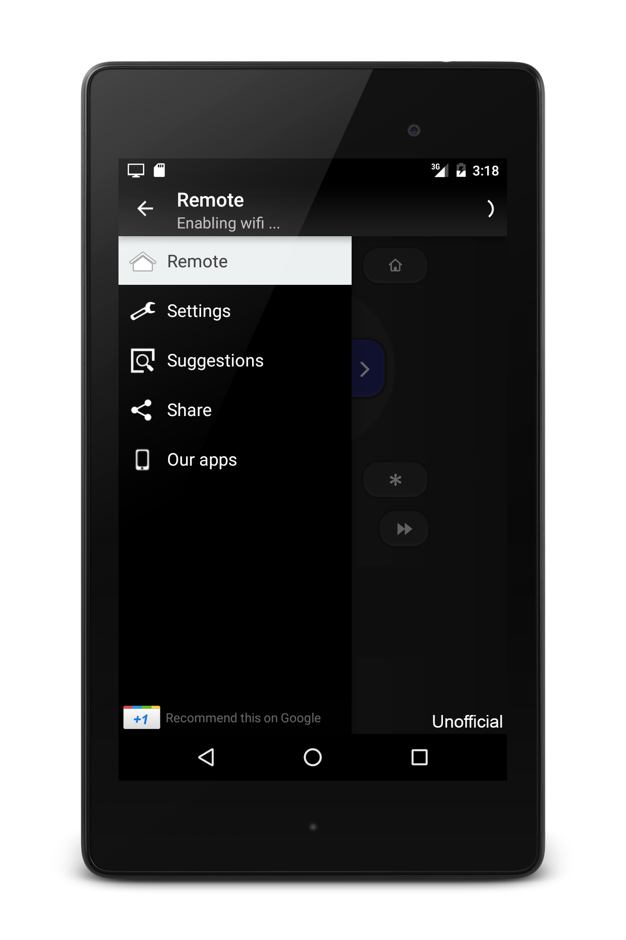 اسکرین شات 4 برنامه Remote for Roku