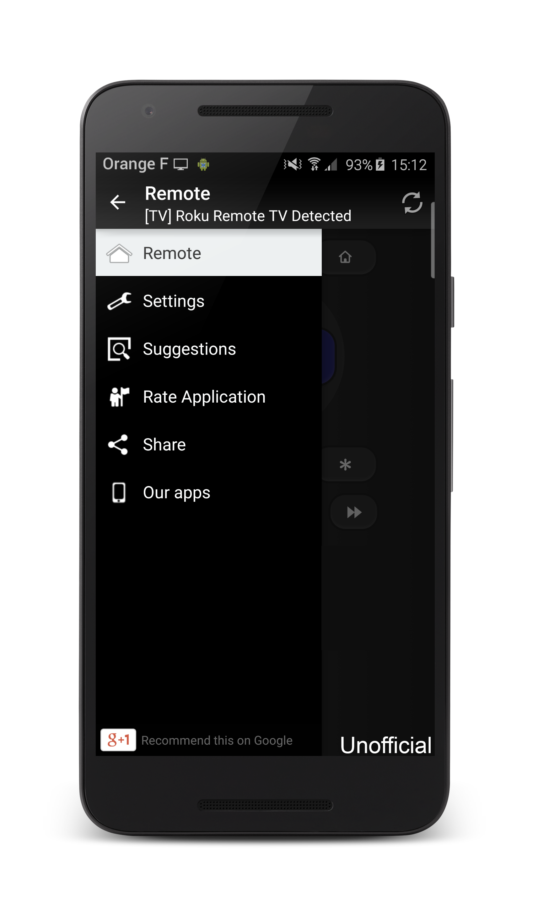 اسکرین شات 2 برنامه Remote for Roku