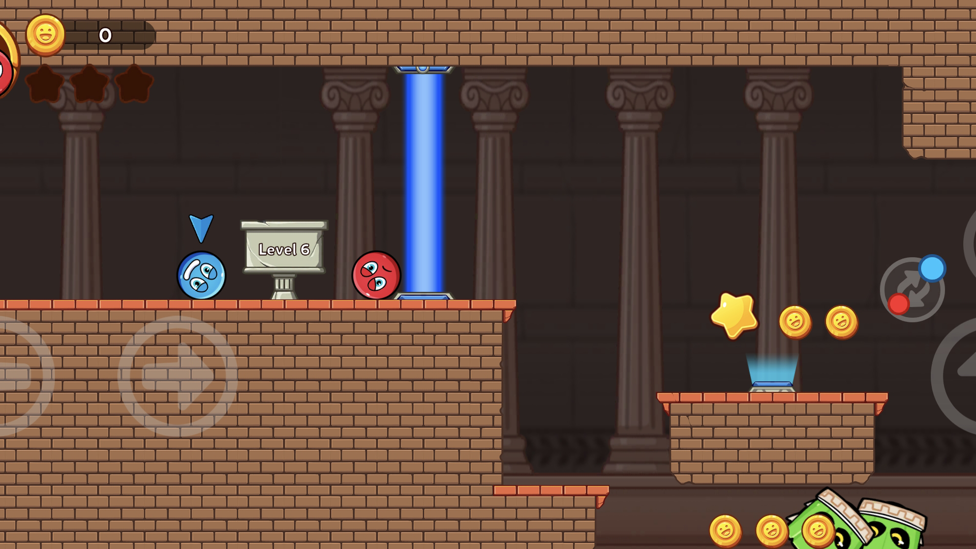 اسکرین شات 3 بازی Roller Ball Blue