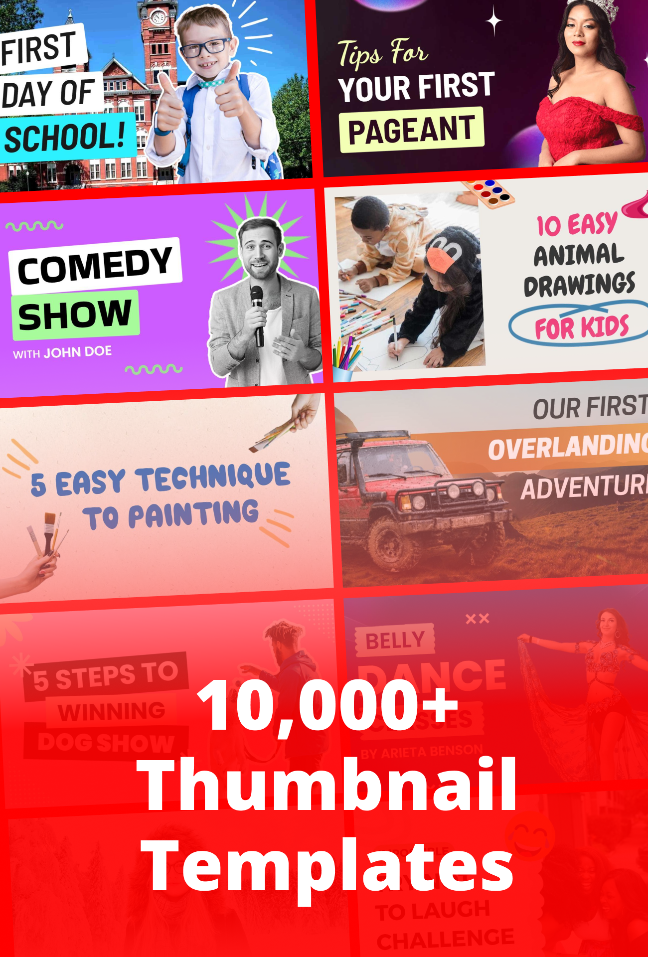اسکرین شات 1 برنامه Thumbnail Maker, Banner Maker