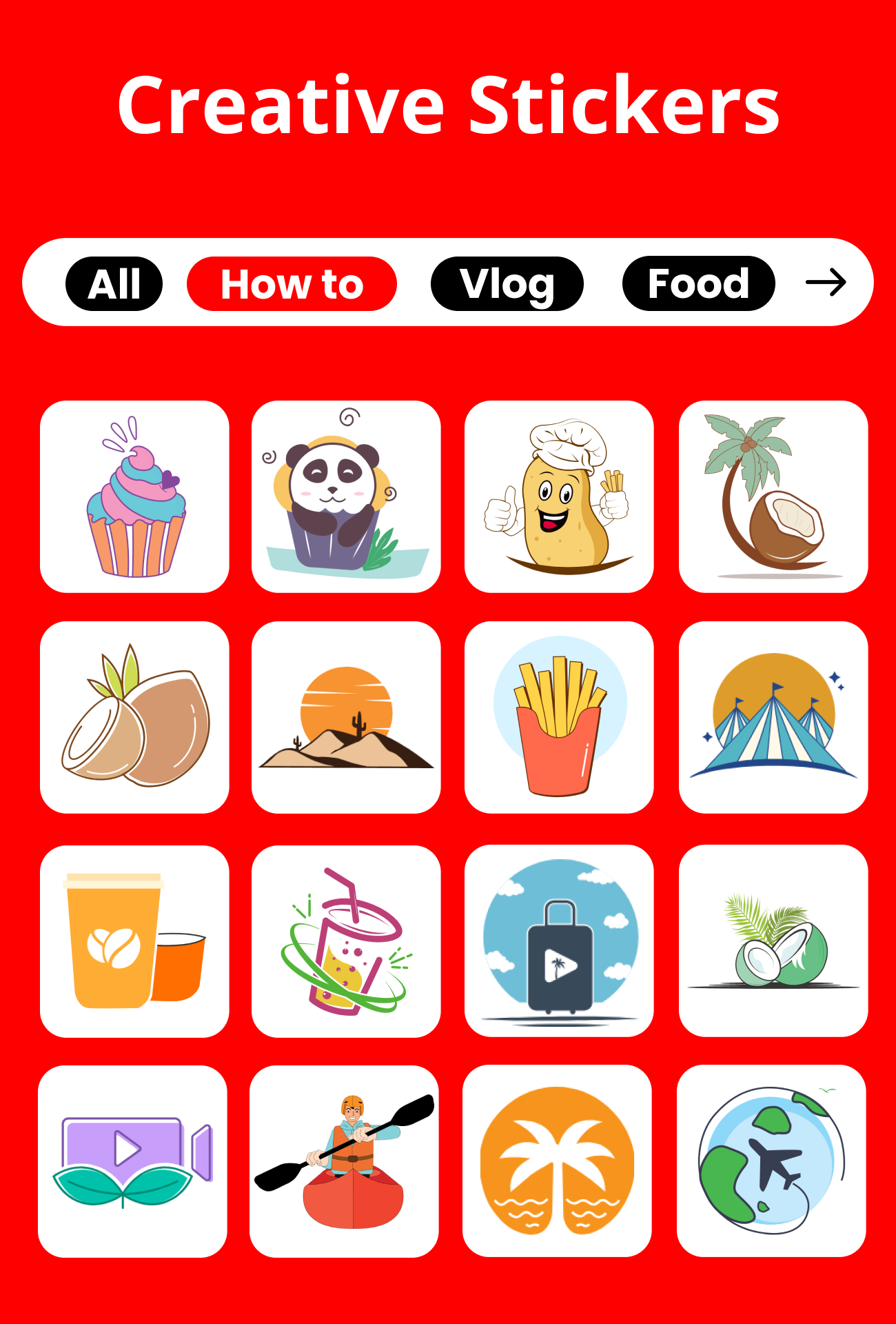 اسکرین شات 5 برنامه Thumbnail Maker, Banner Maker
