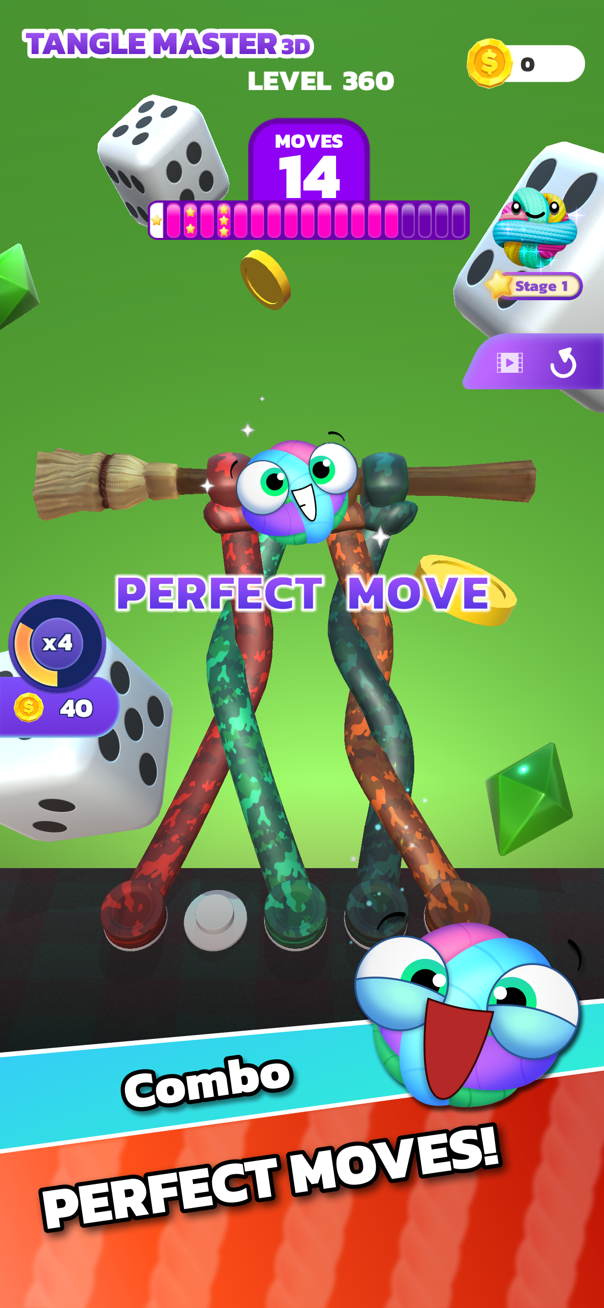 اسکرین شات 5 بازی Tangle Master 3D