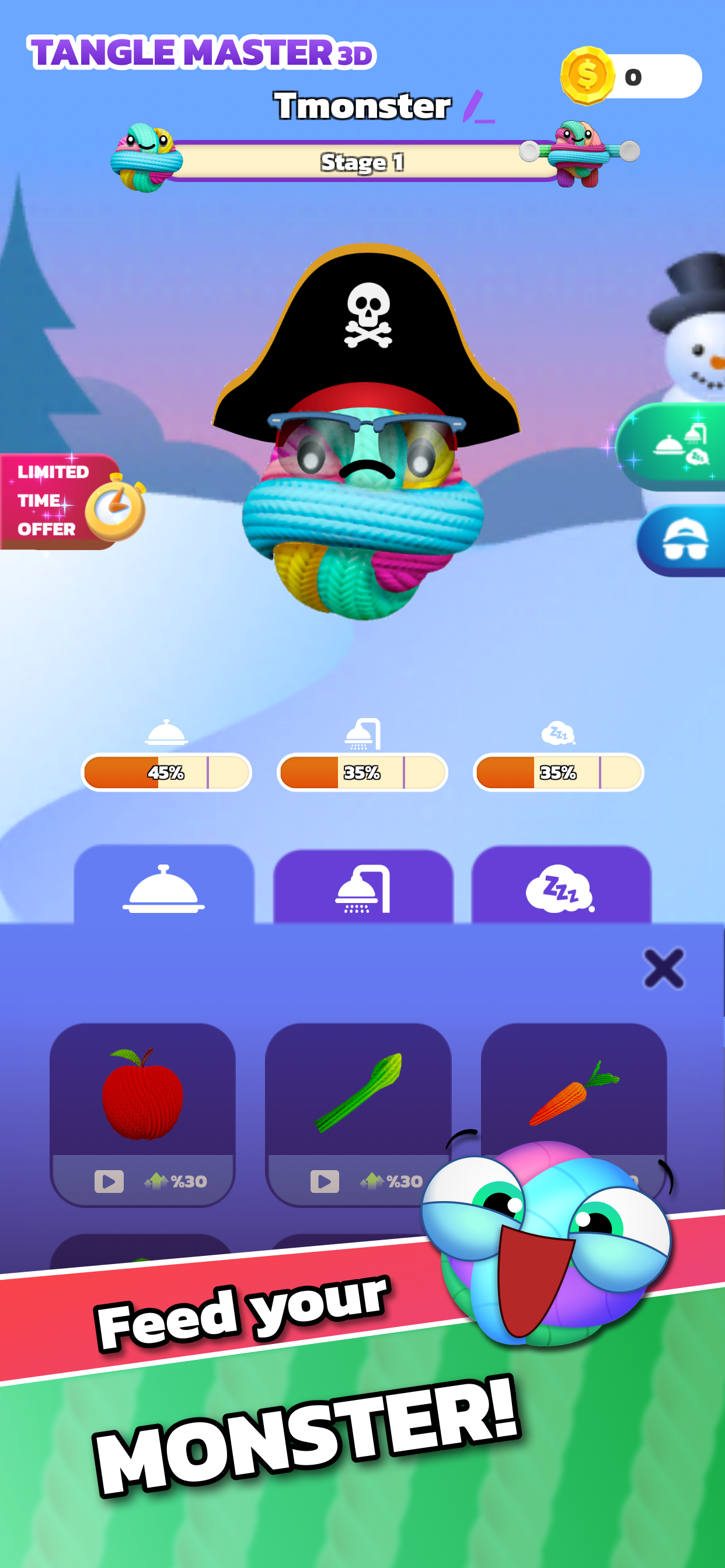 اسکرین شات 2 بازی Tangle Master 3D