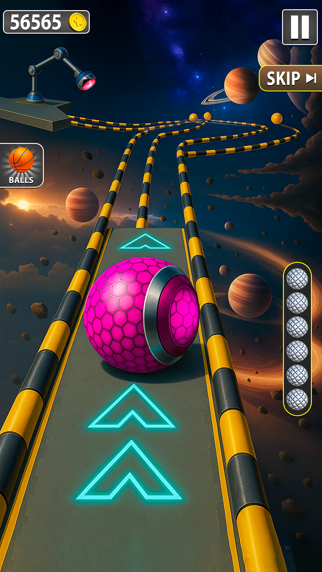 اسکرین شات 4 بازی Rolling Ball Game Sky Ball Run