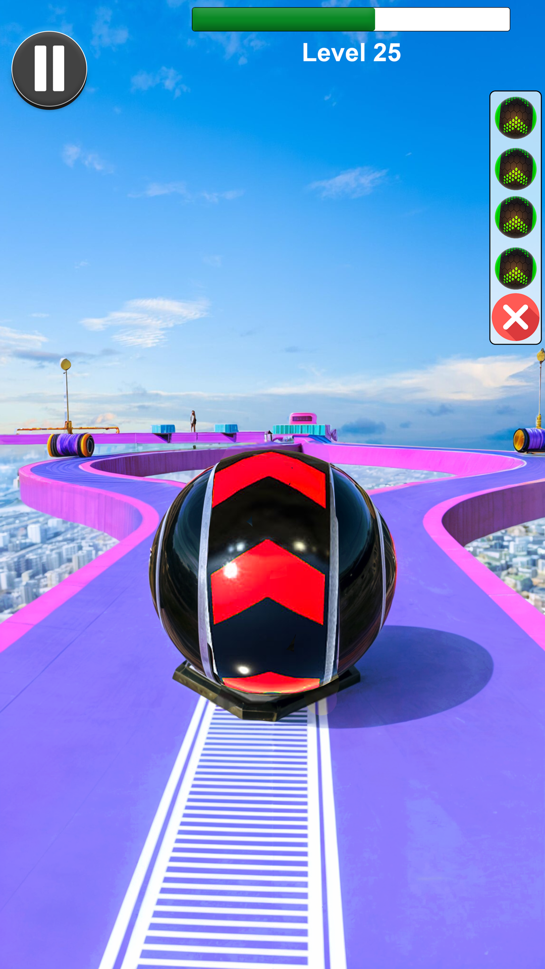 اسکرین شات 5 بازی Rolling Ball Game Sky Ball Run