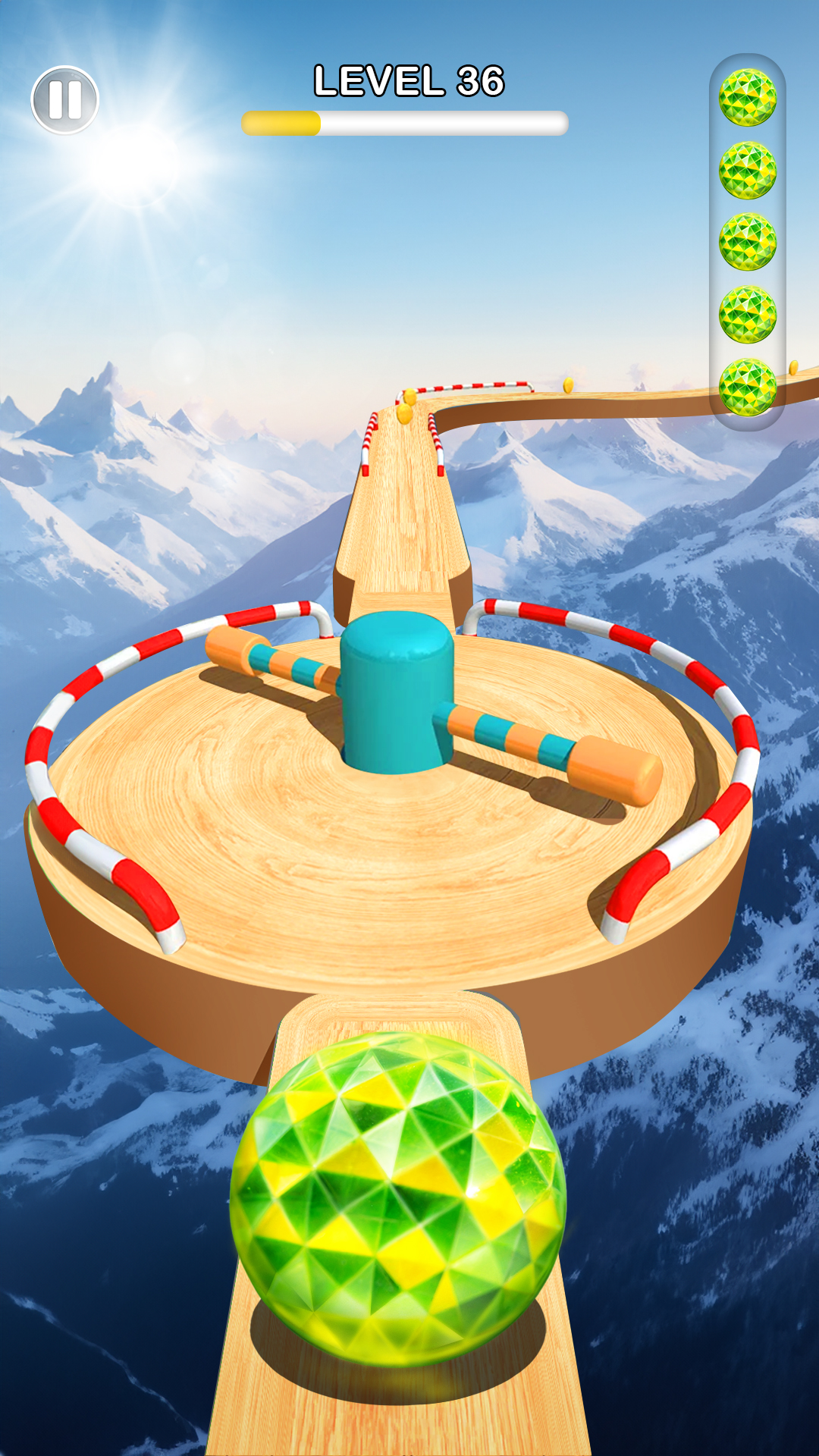 اسکرین شات 7 بازی Rolling Ball Sky Escape