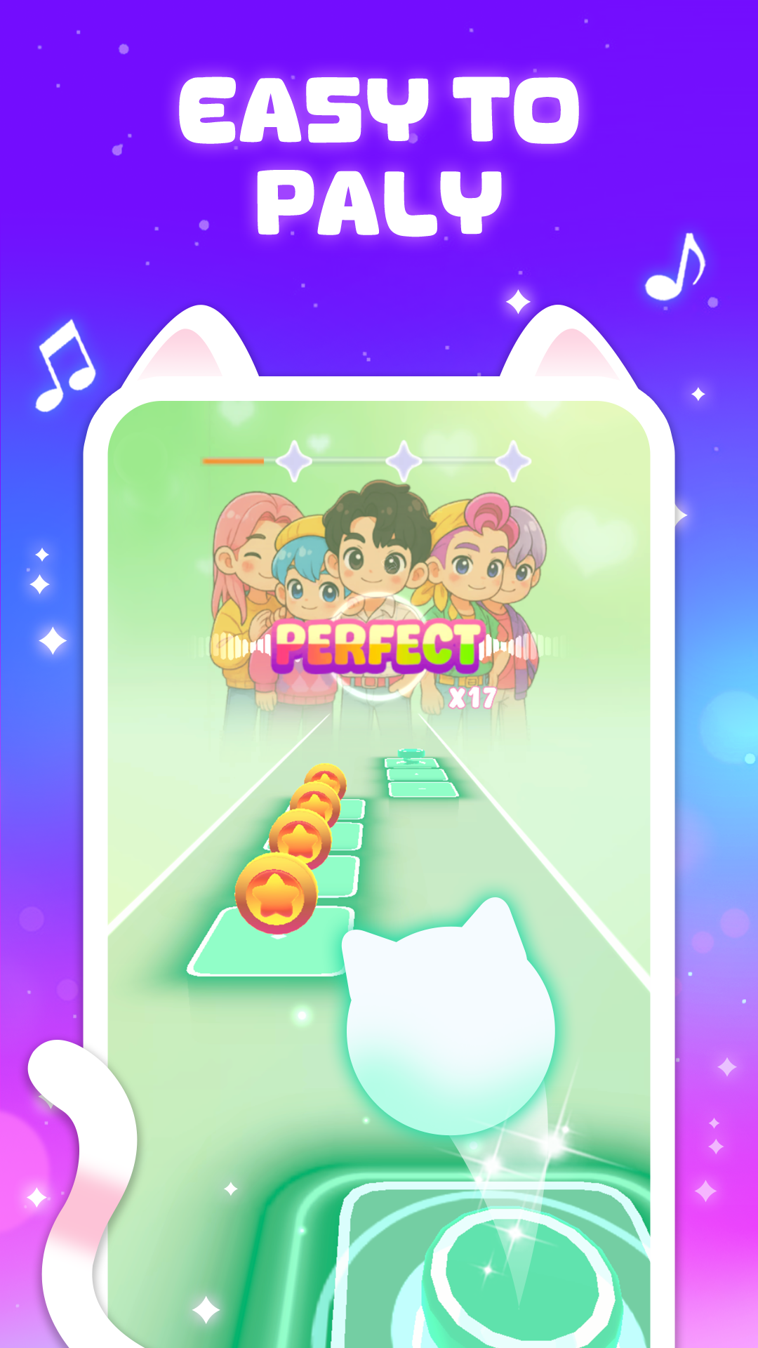 اسکرین شات 2 بازی Dancing Cats 2: Music Games