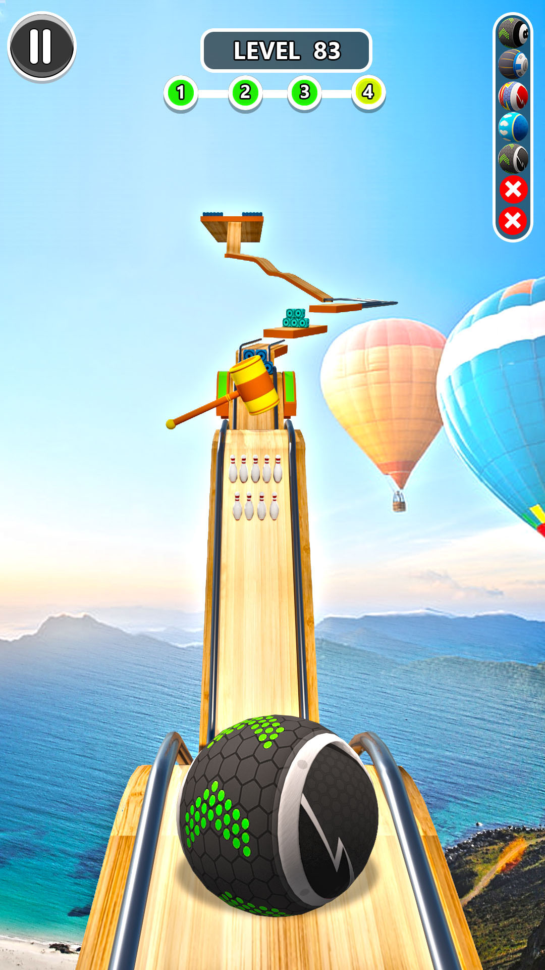 اسکرین شات 1 بازی Going Rolling Ball 3D