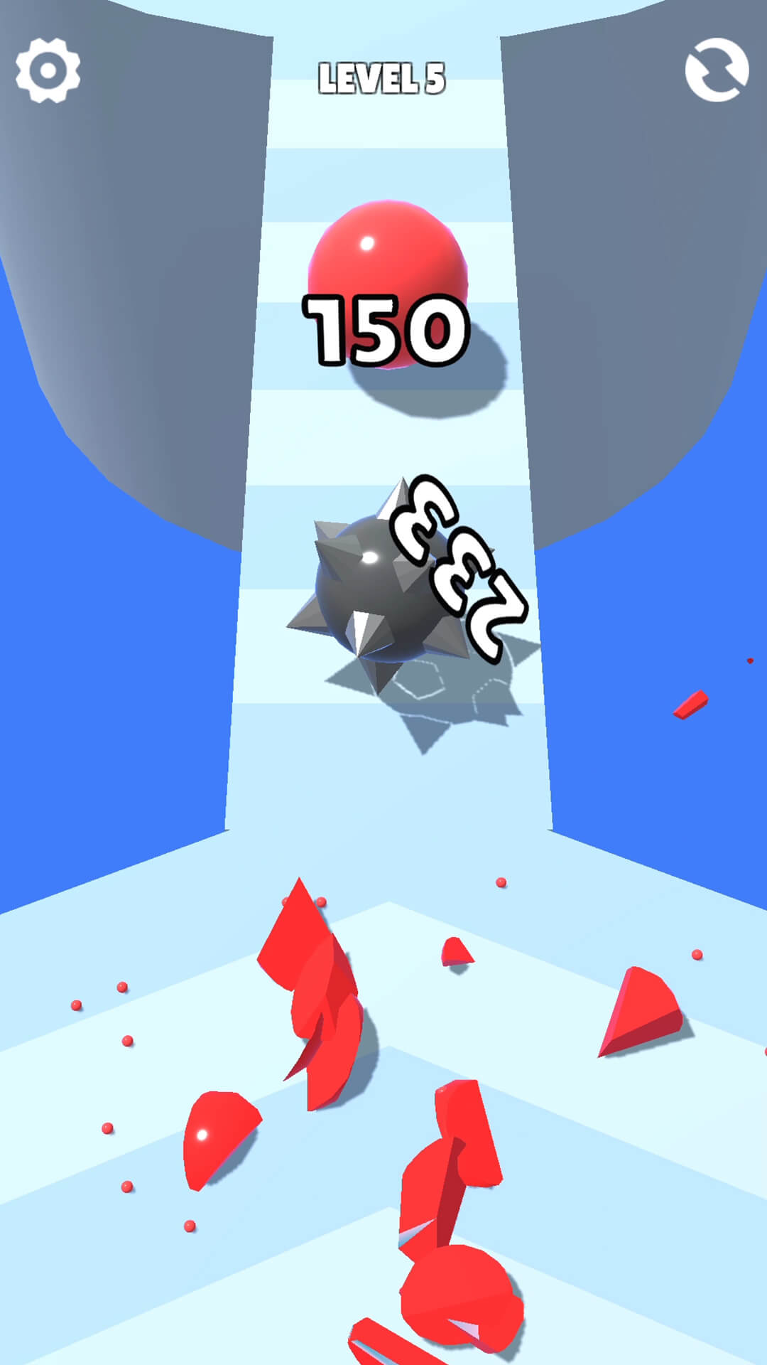 اسکرین شات 2 بازی Rolling Balls Swallowing