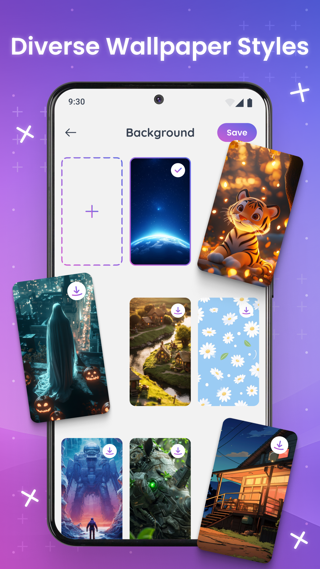 اسکرین شات 5 برنامه Icon Spinning: Change App Icon