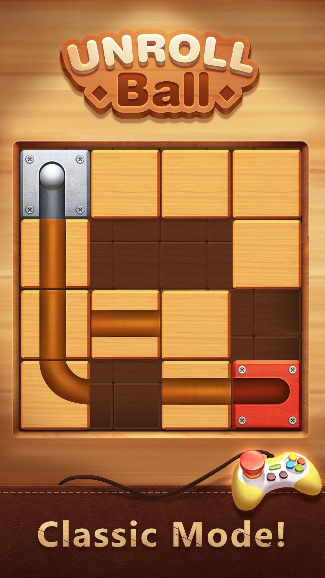 اسکرین شات 1 بازی Unblock The Ball -Block Puzzle