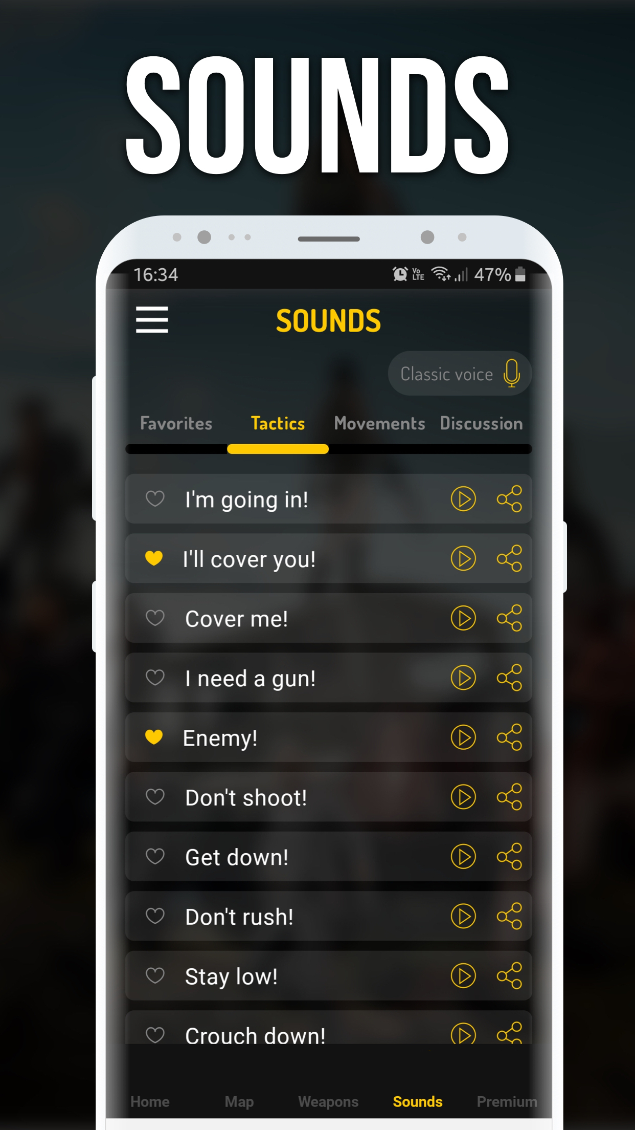 اسکرین شات 3 برنامه Map, Stickers & Sounds
