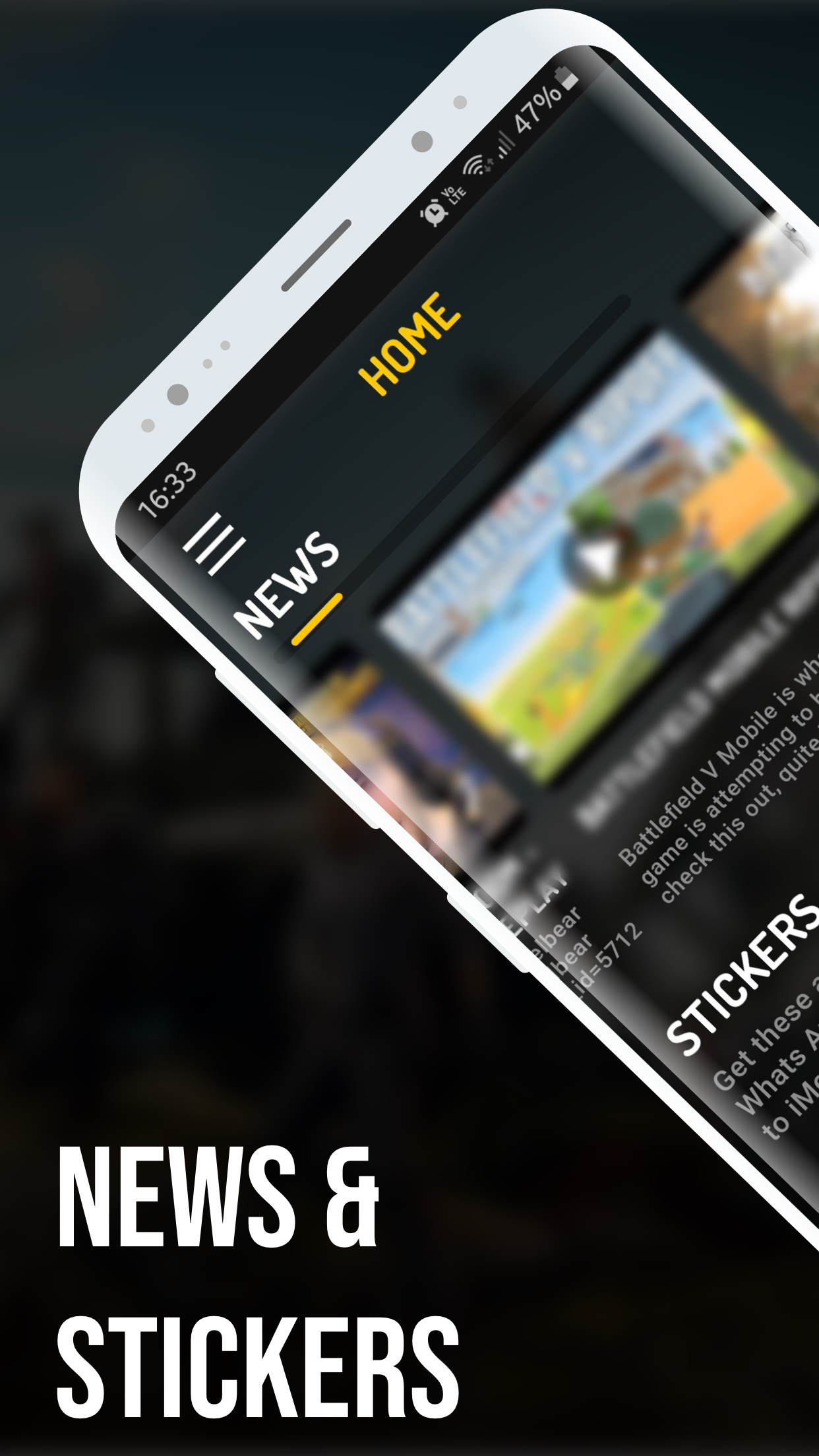 اسکرین شات 1 برنامه Map, Stickers & Sounds