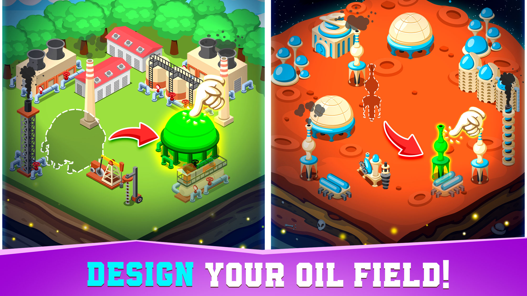 اسکرین شات 3 بازی Oil Tycoon idle tap miner game
