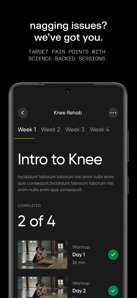 اسکرین شات 6 برنامه pliability: stretch + mobility