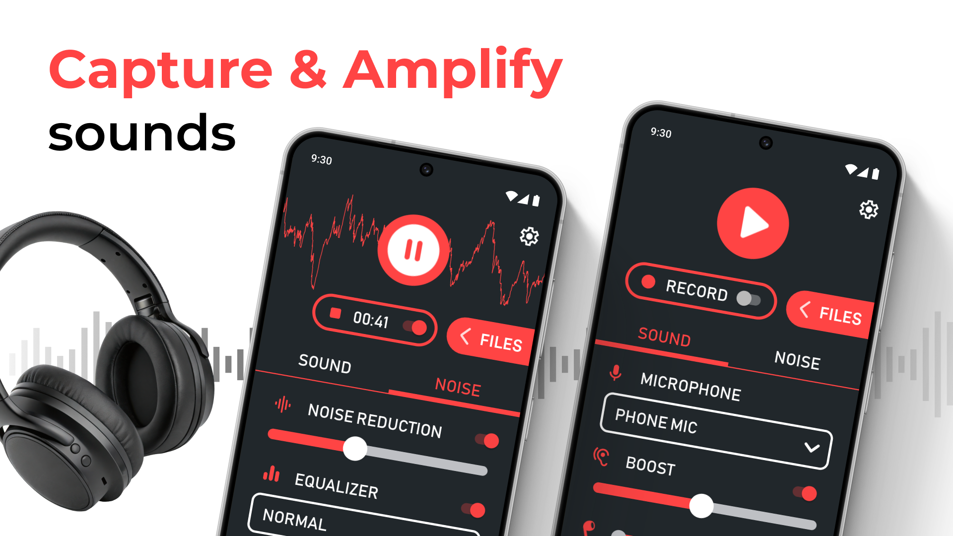 اسکرین شات 2 برنامه Microphone Amplifier
