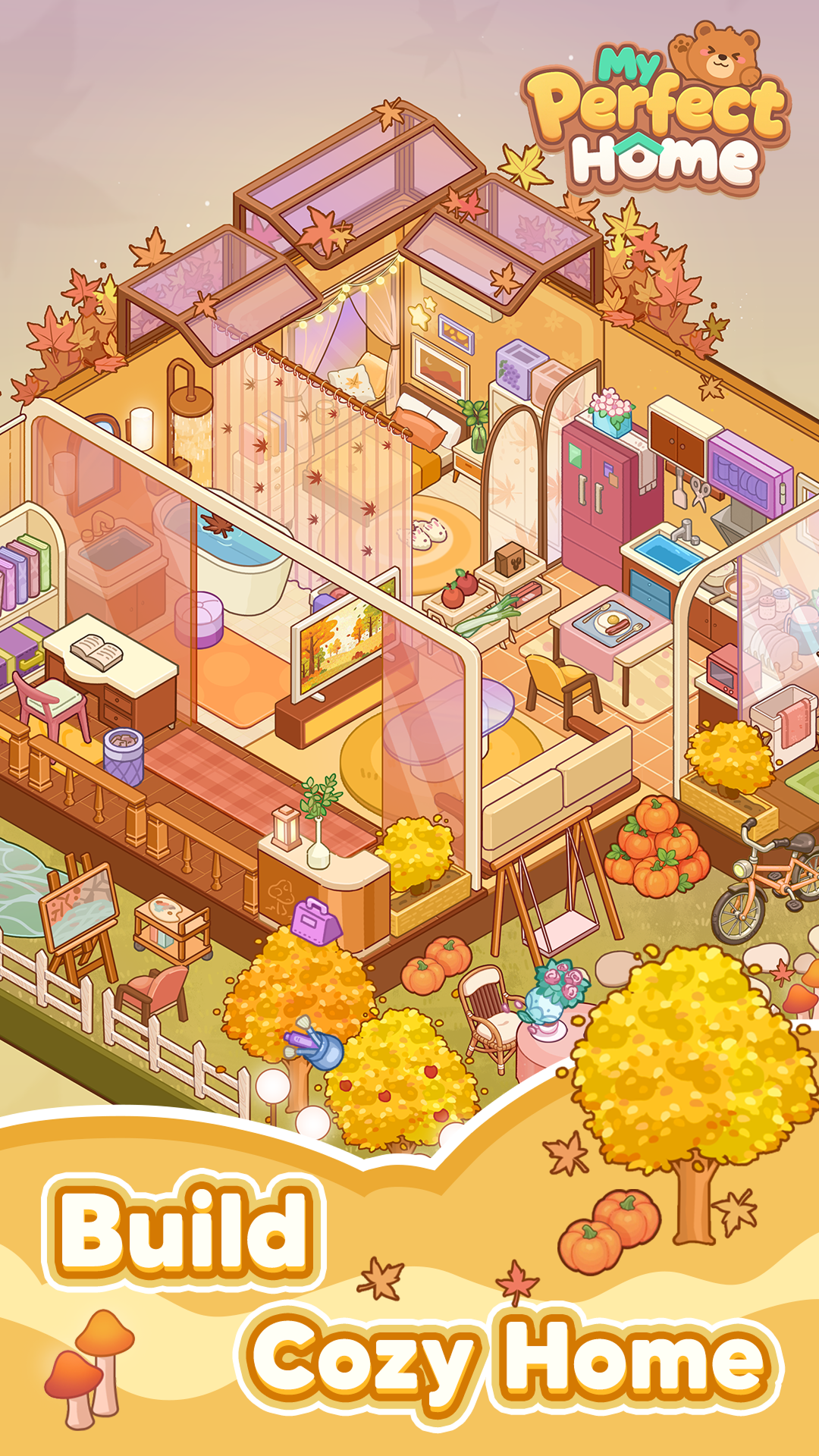 اسکرین شات 1 بازی My Perfect Home: Design Game