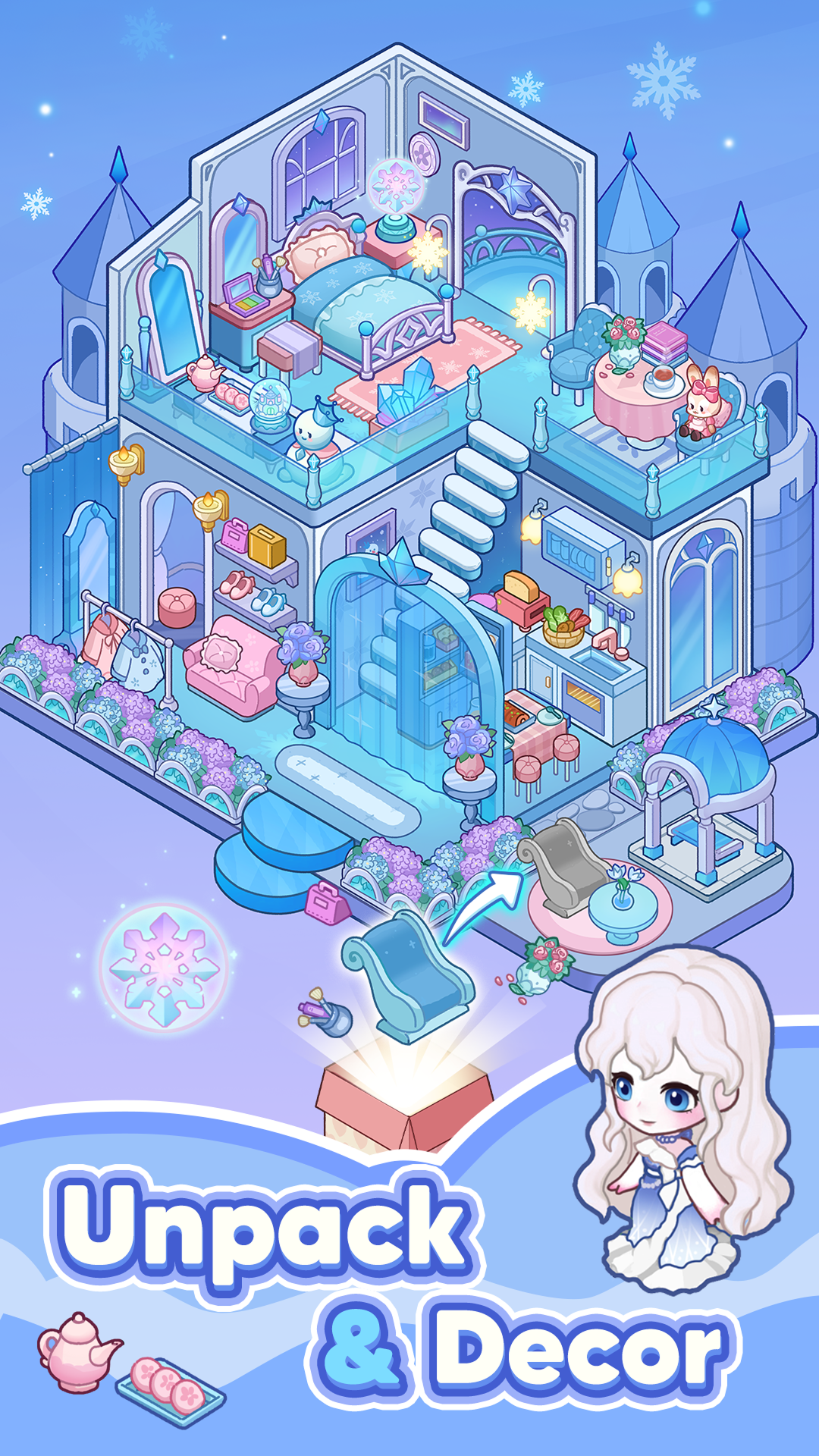 اسکرین شات 2 بازی My Perfect Home: Design Game
