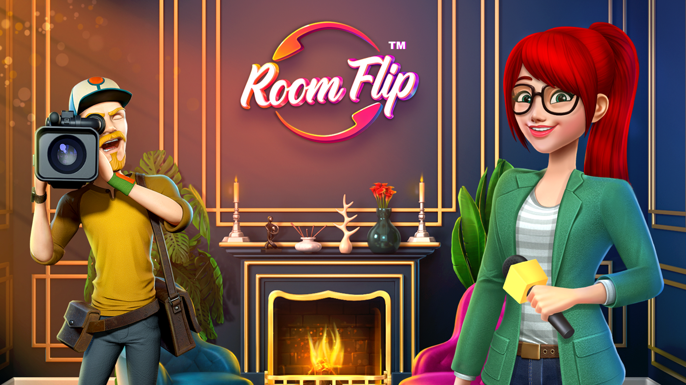 اسکرین شات 1 بازی Room Flip