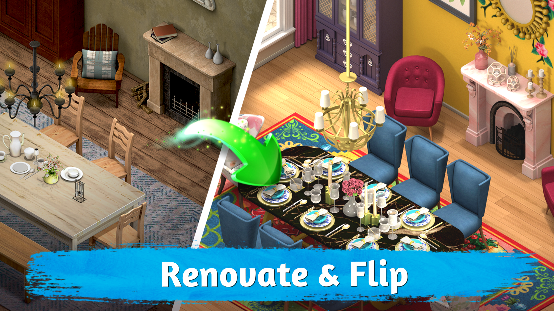 اسکرین شات 4 بازی Room Flip