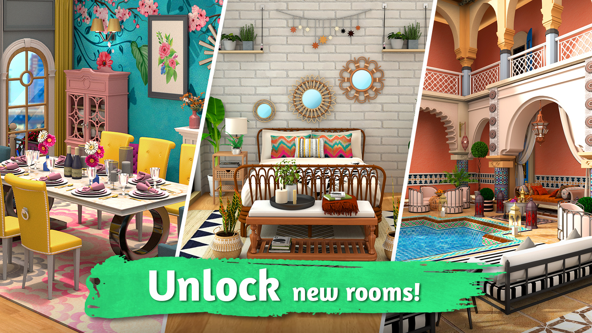 اسکرین شات 1 بازی Room Flip: My Home Design Game
