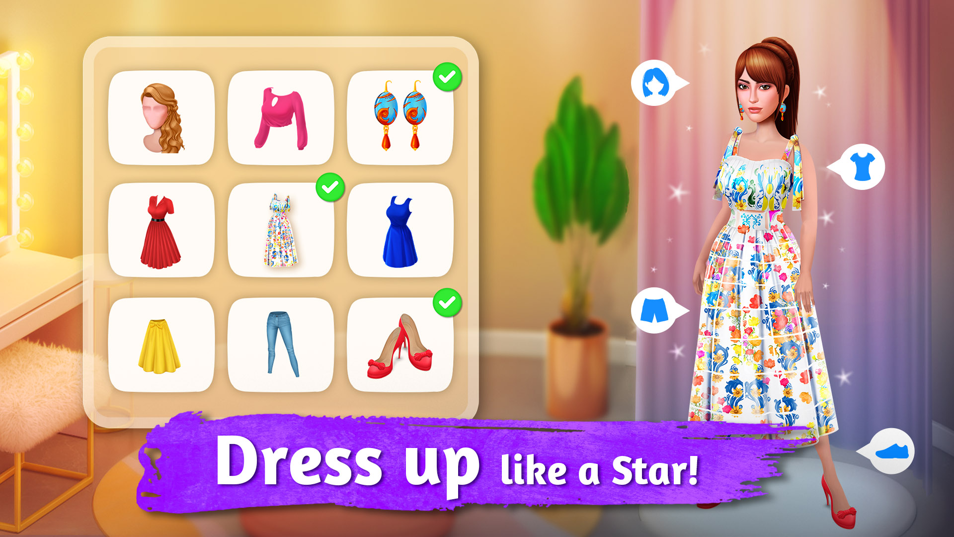 اسکرین شات 2 بازی Room Flip: My Home Design Game