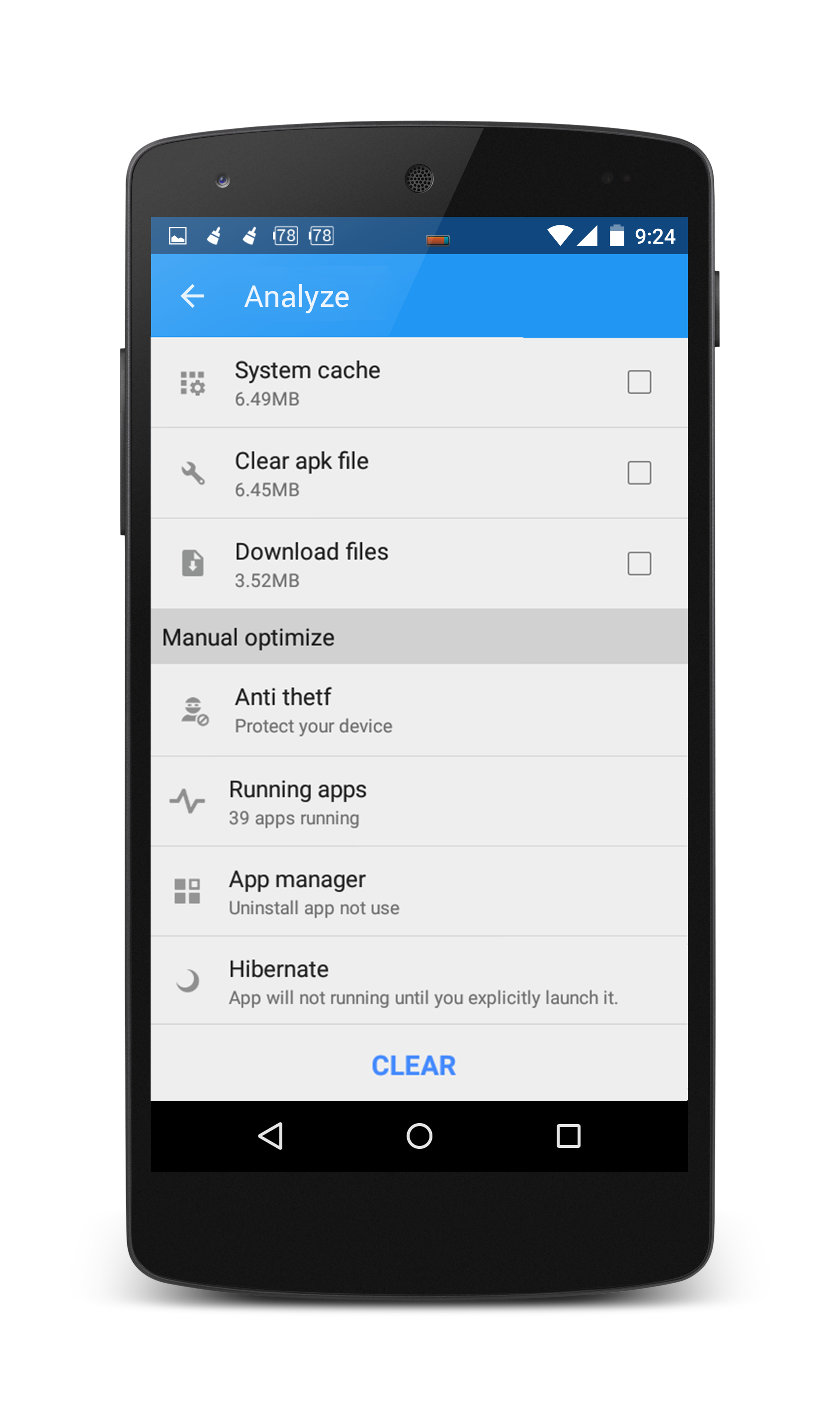 اسکرین شات 4 برنامه Smart Booster - Free Cleaner