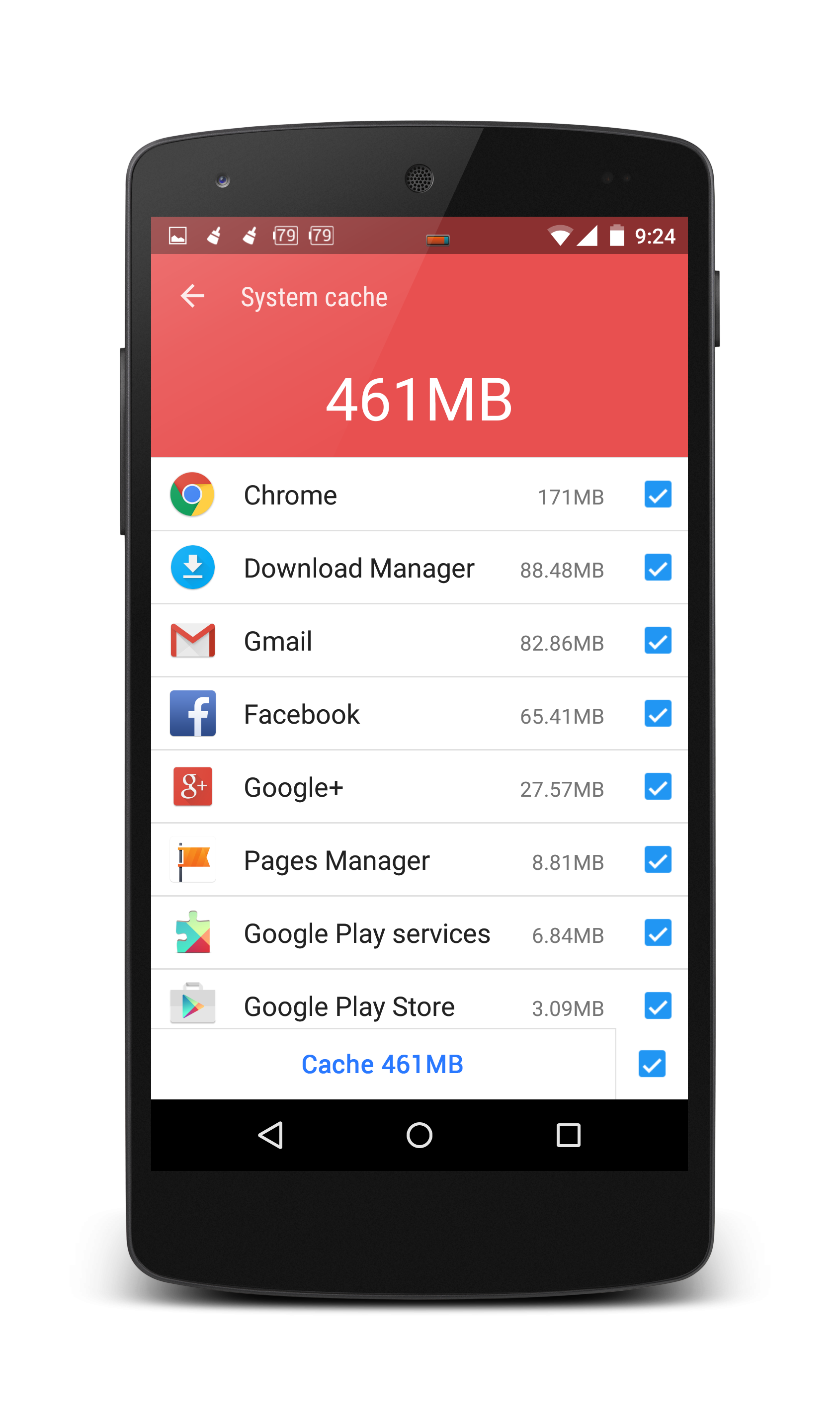 اسکرین شات 2 برنامه Smart Booster - Free Cleaner