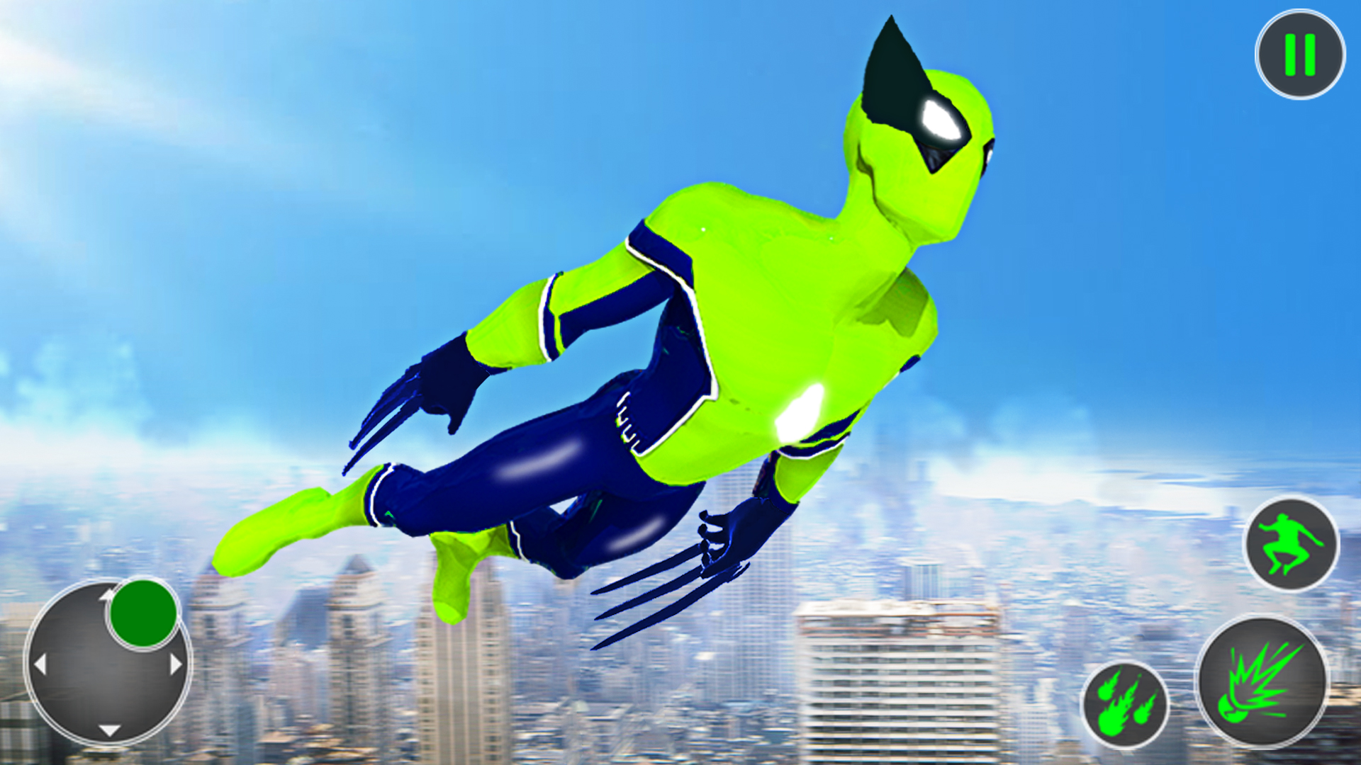 اسکرین شات 3 بازی Spider ninja superhero game 3d