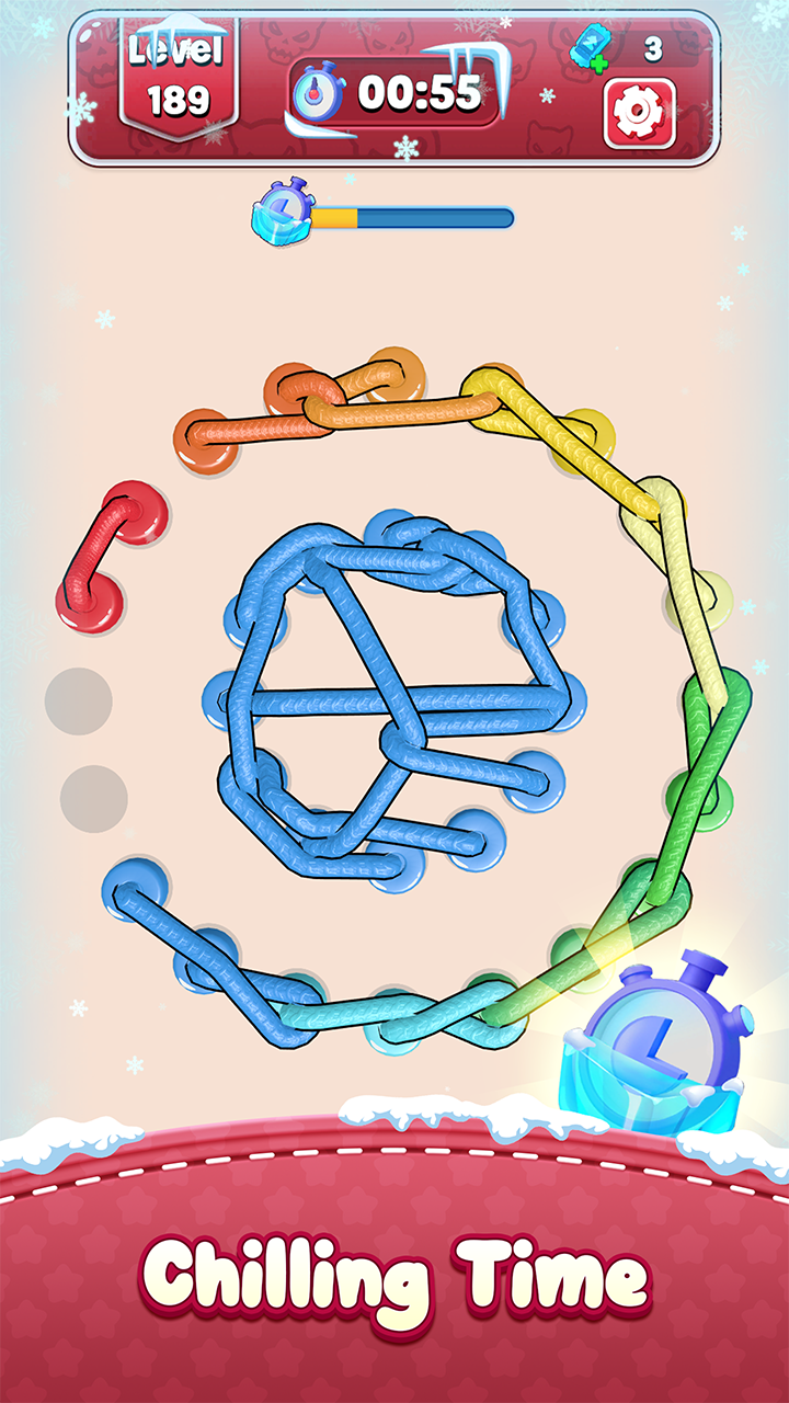 اسکرین شات 2 بازی Rope Untie: Tangle Master