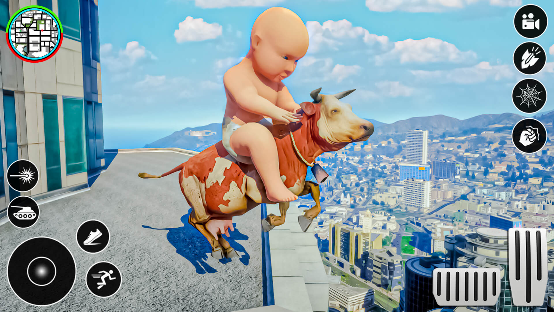اسکرین شات 4 بازی Baby Vice Town Spider Fighting