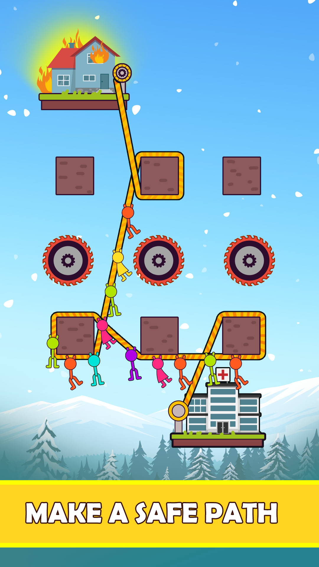 اسکرین شات 2 بازی Rope Puzzle