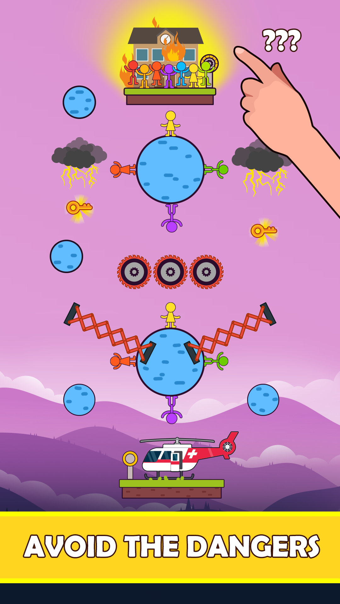 اسکرین شات 3 بازی Rope Puzzle