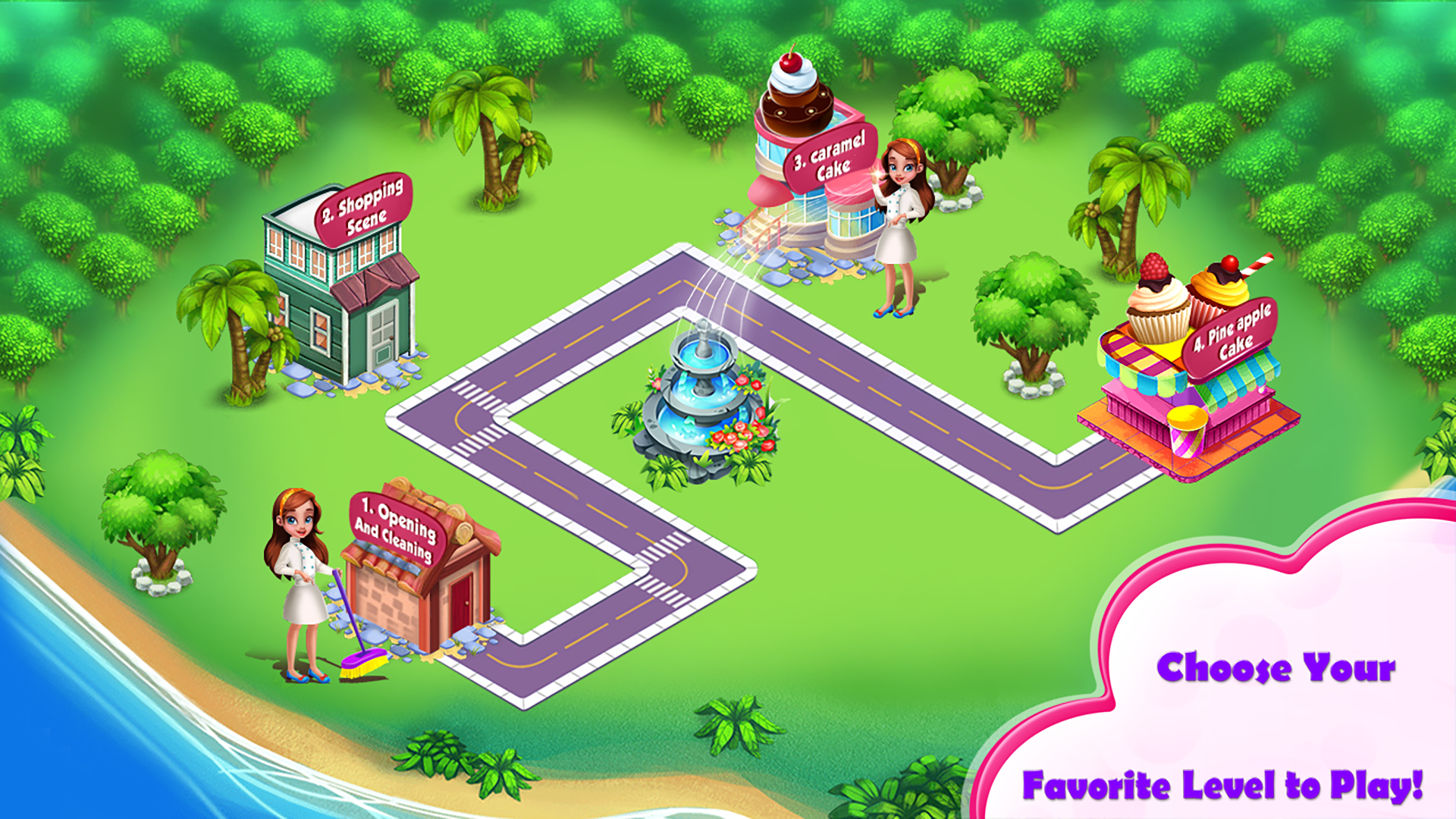 اسکرین شات 5 برنامه Doll Bakery Delicious Cakes
