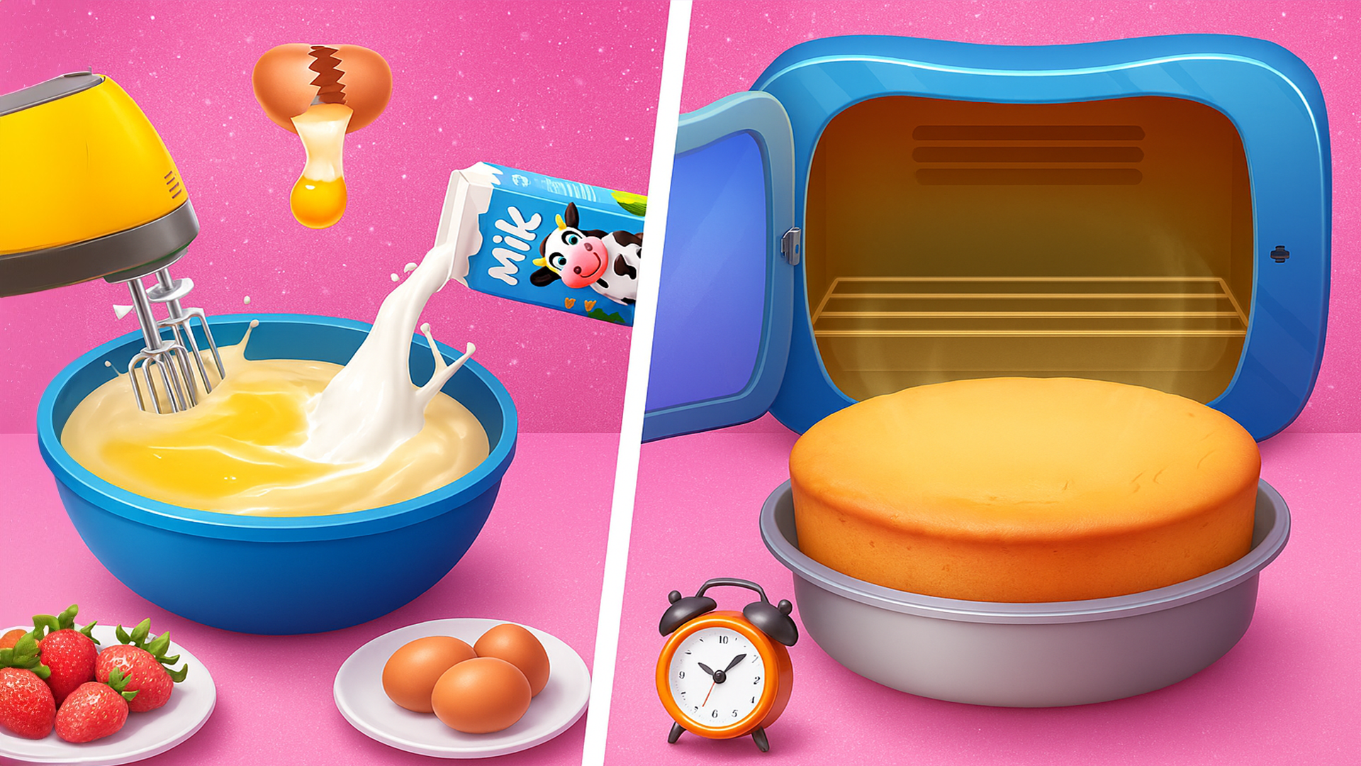 اسکرین شات 1 برنامه Doll Bakery Delicious Cakes