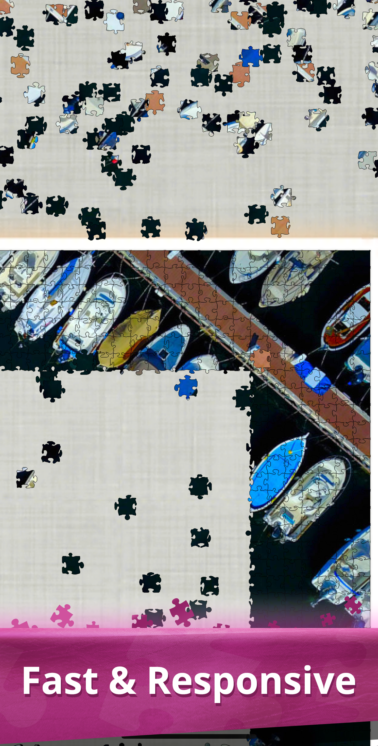 اسکرین شات 2 بازی JigLite Real Jigsaw