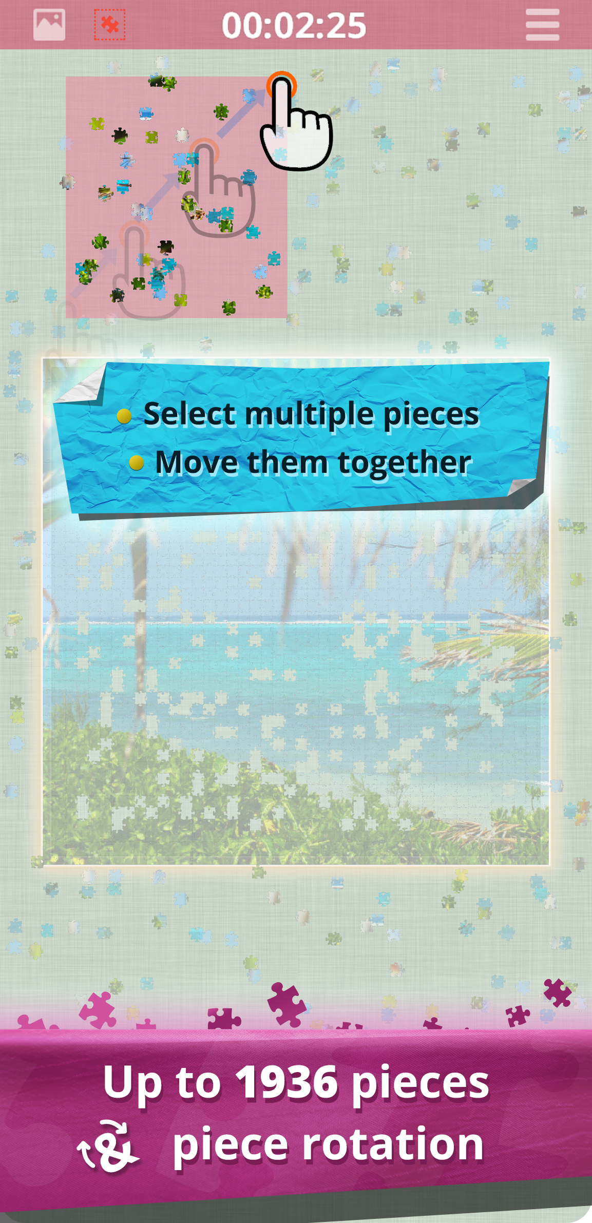 اسکرین شات 1 بازی JigLite Real Jigsaw
