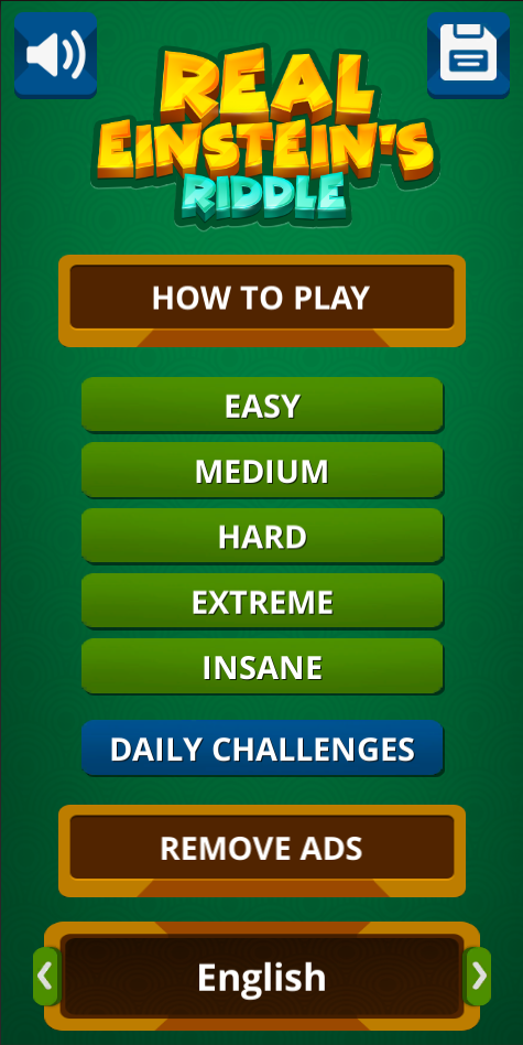 اسکرین شات 4 بازی Einstein's Riddle Logic Puzzle