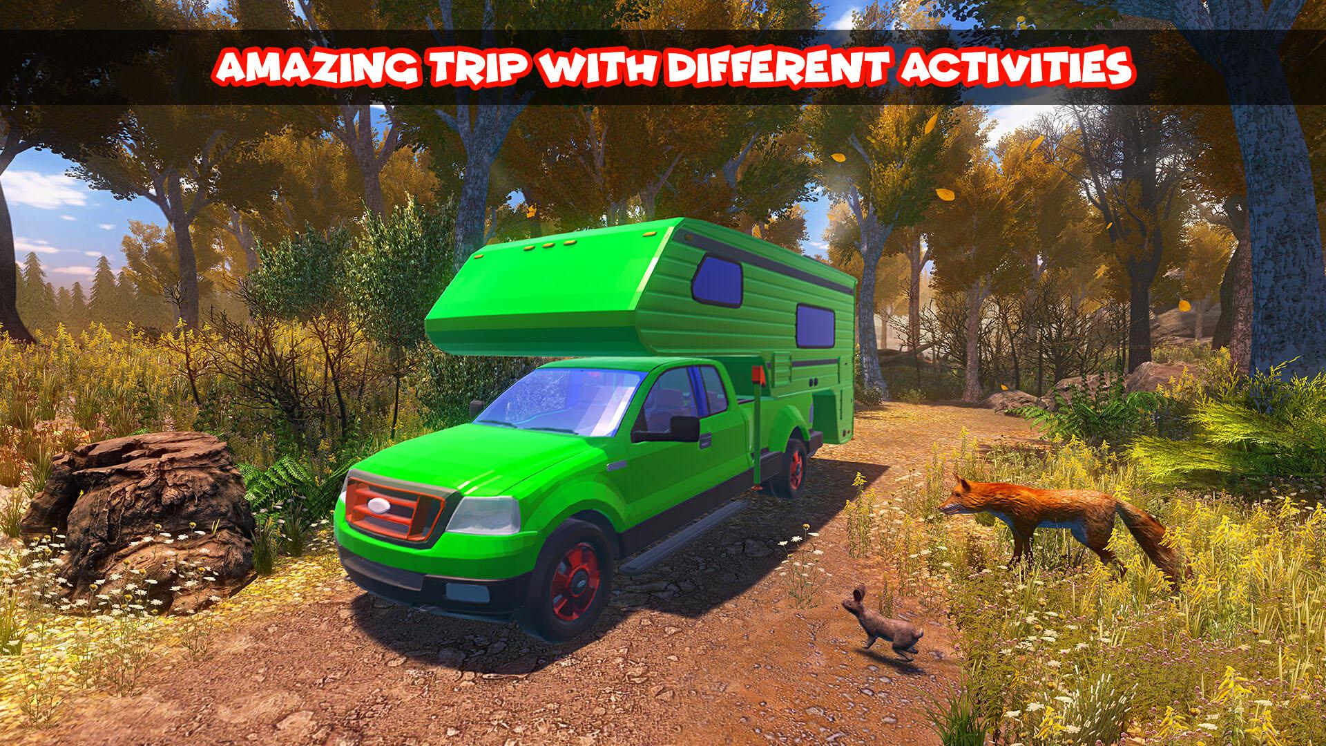 اسکرین شات 2 برنامه Happy Family Summer Vacation Adventures