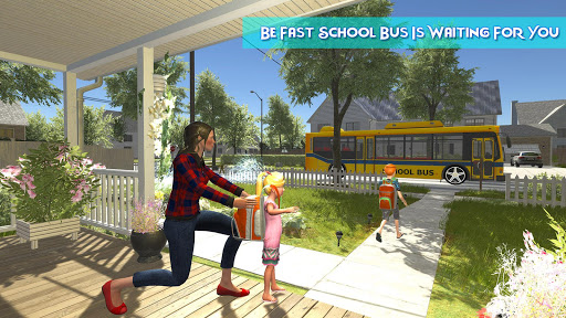 اسکرین شات 3 برنامه Virtual Mother Happy Housewife Family Game