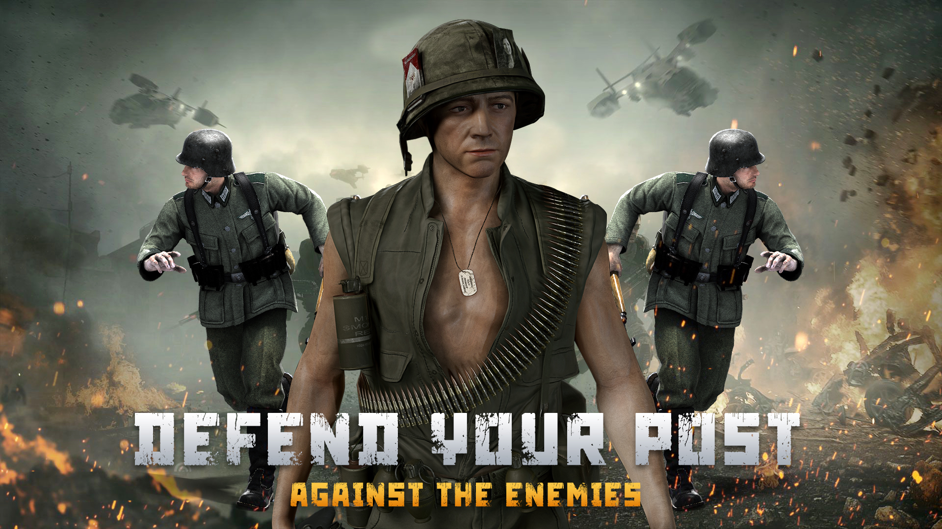 اسکرین شات 4 بازی WW2 Civil War - Cold War Games