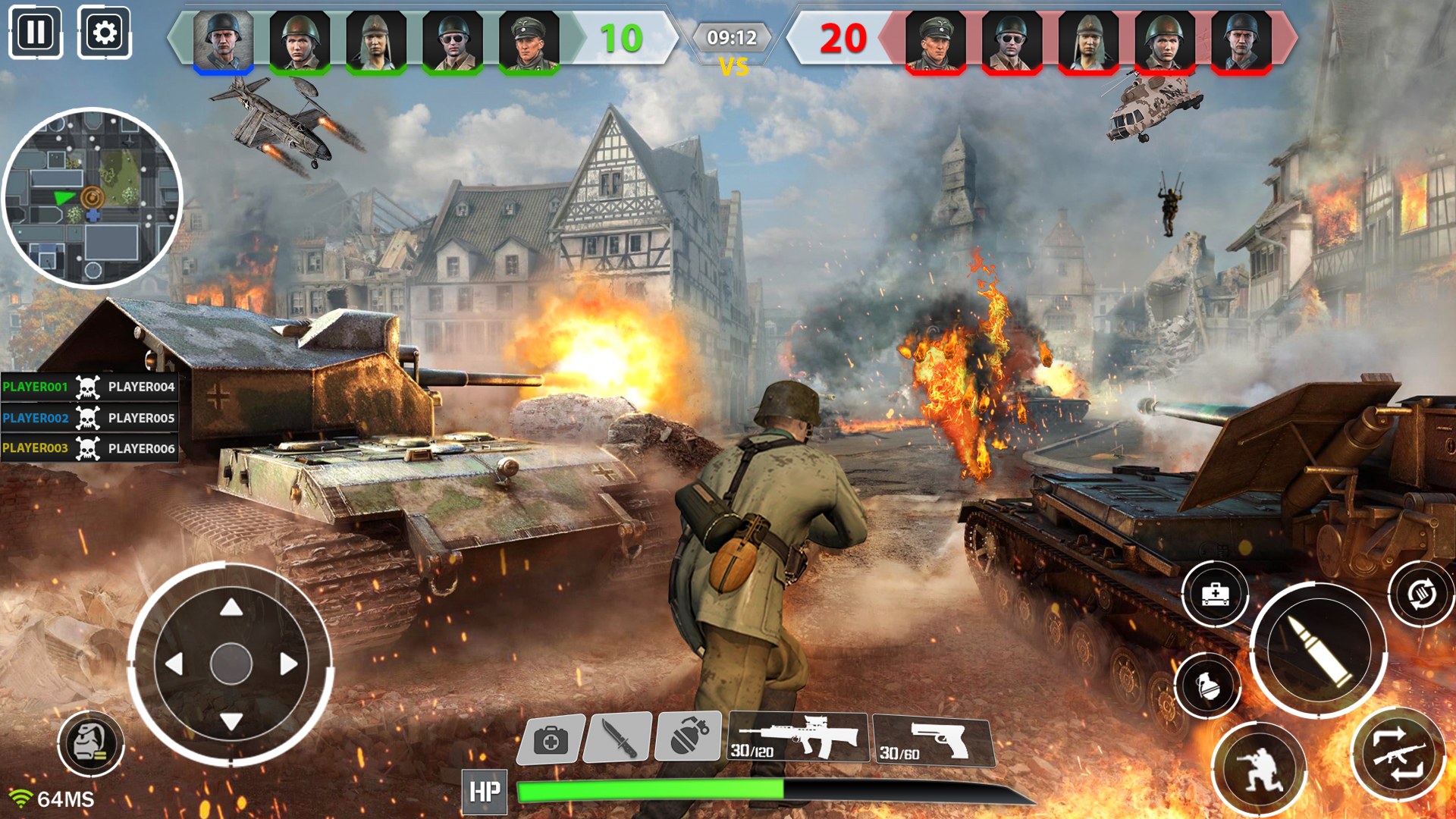 اسکرین شات 1 بازی WW2 Civil War - Cold War Games
